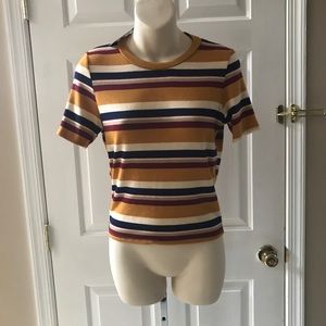 Striped Yellow Shirt